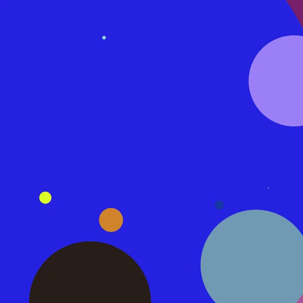 Круг Геометрический Красивый Абстрактный Фон Многоцветный Узор — стоковое фото