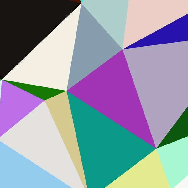 Abstrakt Bakgrund Multicolor Geometriska Poligonal — Stockfoto