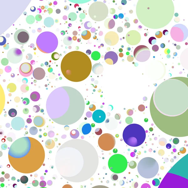 Çok renkli geometrik daire arka plan seamless modeli.