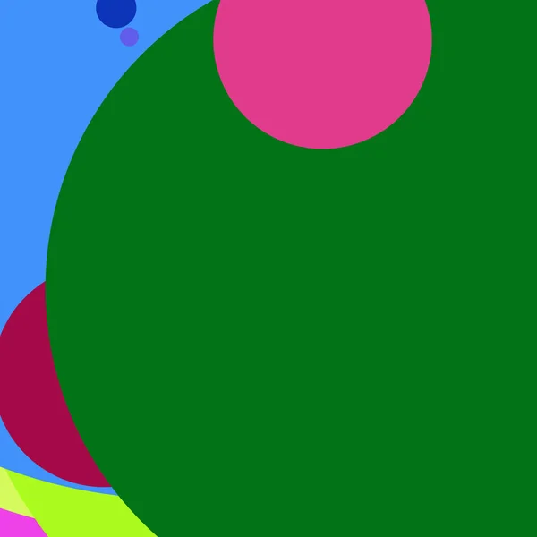 Círculo Geométrico Incrível Abstrato Fundo Multicolor Padrão — Fotografia de Stock