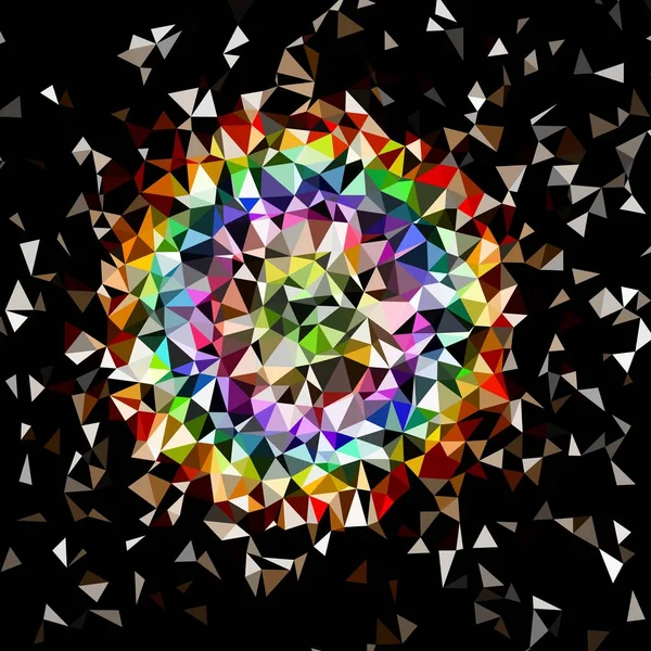 Arka plan çok renkli geometrik poligonal.