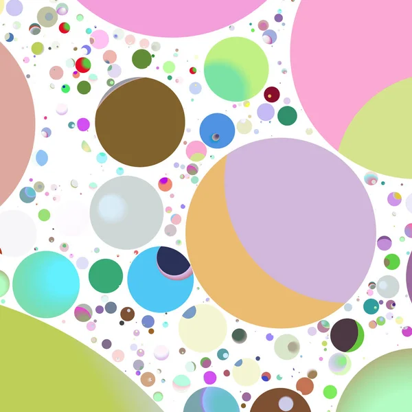 Multicolor Geometrycznej Koło Streszczenie Tło Wzór — Zdjęcie stockowe