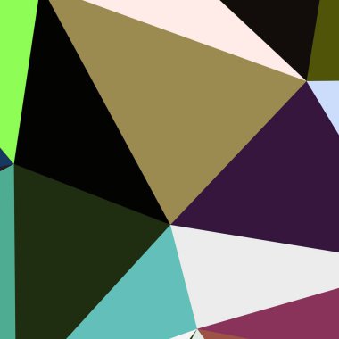 Arka plan çok renkli geometrik poligonal.