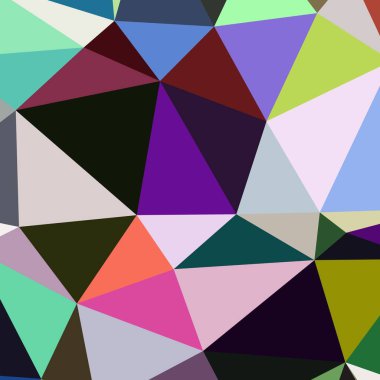 Arka plan çok renkli geometrik poligonal.