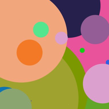 Daire geometrik zarif arka plan çok renkli desen.