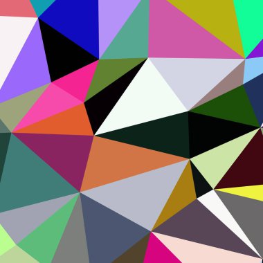 Arka plan çok renkli geometrik poligonal.