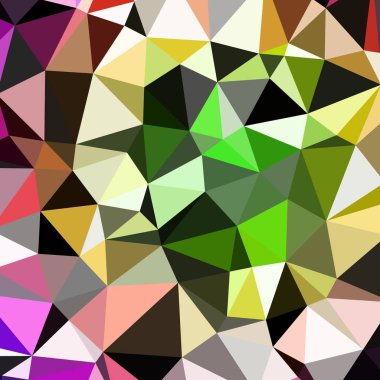 Arka plan çok renkli geometrik poligonal.