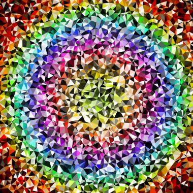 Arka plan çok renkli geometrik poligonal.