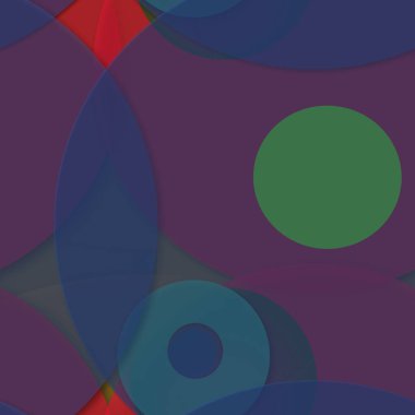 Çok renkli geometrik daire arka plan seamless modeli.
