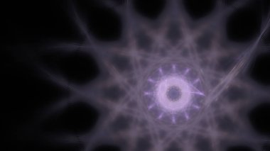 Fantezi kaotik renkli fraktal desen. Soyut Fraktal şekiller. 3D render resimde arka plan veya duvar kağıdı.