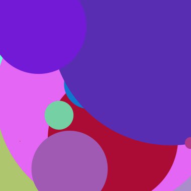 Daire geometrik şaşırtıcı arka plan çok renkli desen.