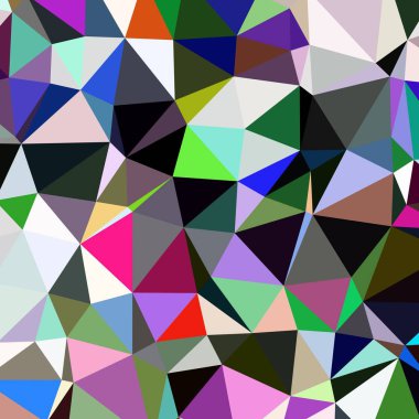 Arka plan çok renkli geometrik poligonal.