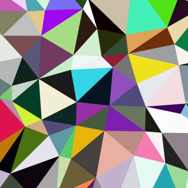 Arka plan çok renkli geometrik poligonal.