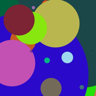 Daire geometrik şaşırtıcı arka plan çok renkli desen.