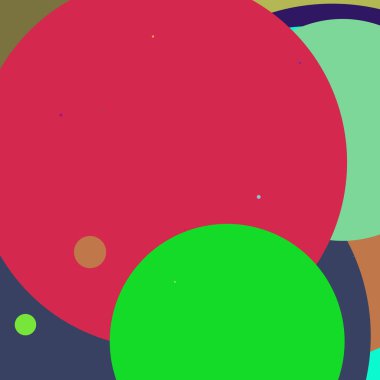 Daire geometrik büyük arka plan çok renkli desen.