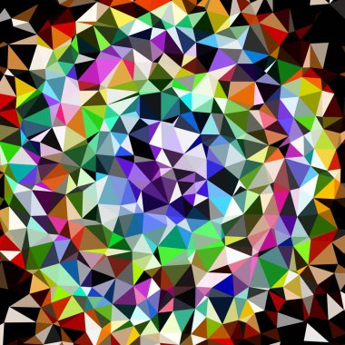 Arka plan çok renkli geometrik poligonal.