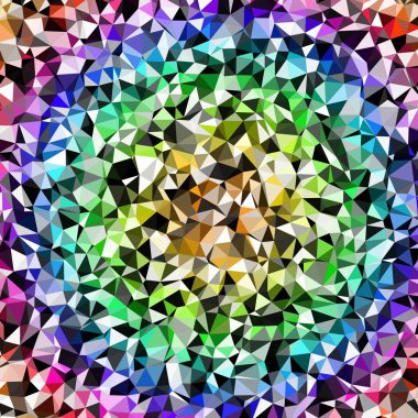 Arka plan çok renkli geometrik poligonal.
