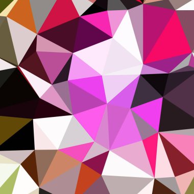 Arka plan çok renkli geometrik poligonal.