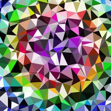 Arka plan çok renkli geometrik poligonal.