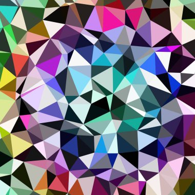 Arka plan çok renkli geometrik poligonal.