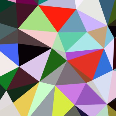 Arka plan çok renkli geometrik poligonal.