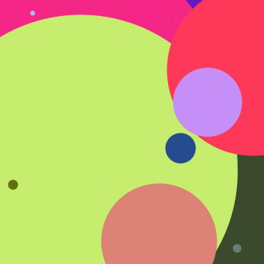 Daire geometrik şaşırtıcı arka plan çok renkli desen.