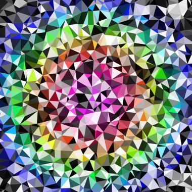 Arka plan çok renkli geometrik poligonal.