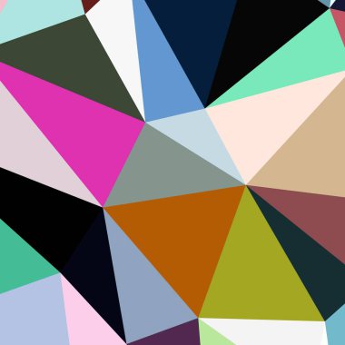 Arka plan çok renkli geometrik poligonal.
