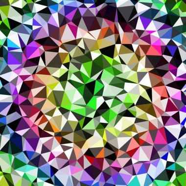 Arka plan çok renkli geometrik poligonal.