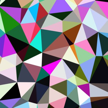 Arka plan çok renkli geometrik poligonal.