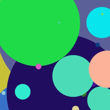 Daire geometrik zarif arka plan çok renkli desen.