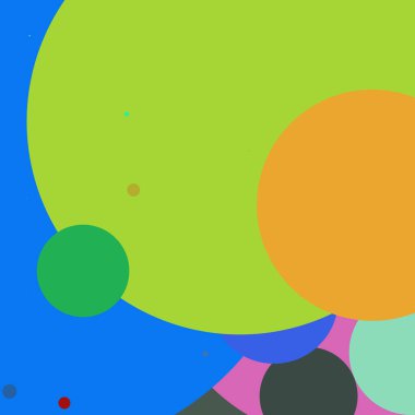 Daire geometrik büyük arka plan çok renkli desen.