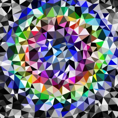 Arka plan çok renkli geometrik poligonal.