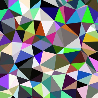 Arka plan çok renkli geometrik poligonal.