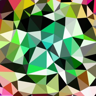 Arka plan çok renkli geometrik poligonal.