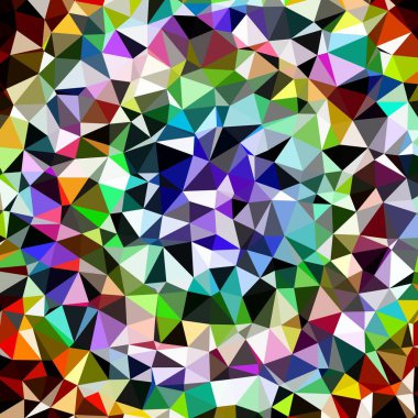 Arka plan çok renkli geometrik poligonal.