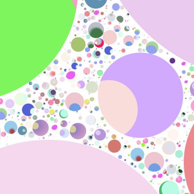 Çok renkli geometrik daire arka plan seamless modeli.