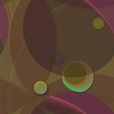 Çok renkli geometrik daire arka plan seamless modeli.