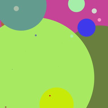 Daire geometrik yeni arka plan çok renkli desen.