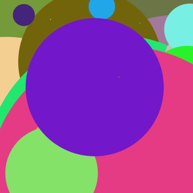 Daire geometrik zarif arka plan çok renkli desen.