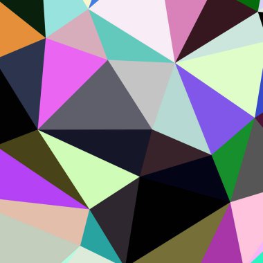 Arka plan çok renkli geometrik poligonal.