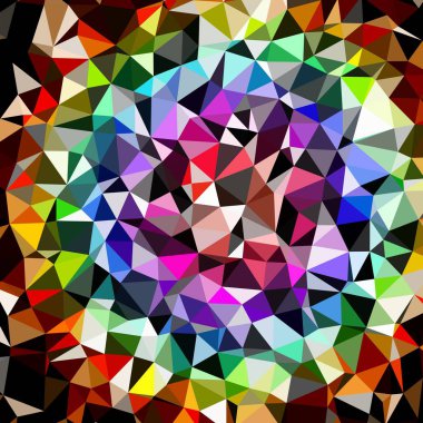 Arka plan çok renkli geometrik poligonal.