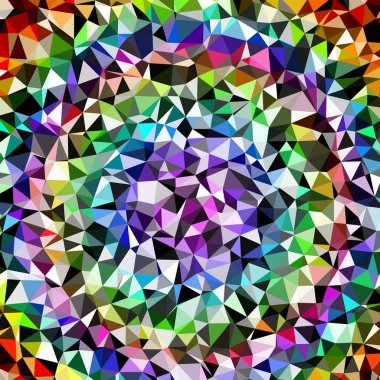 Arka plan çok renkli geometrik poligonal.