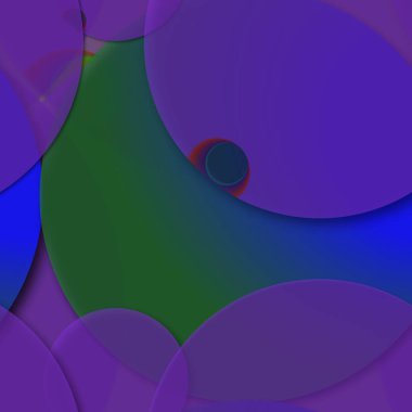 Çok renkli geometrik daire arka plan seamless modeli.