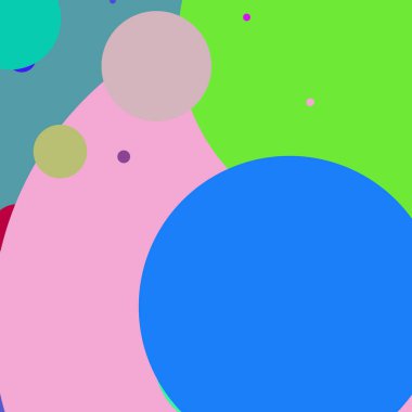 Daire geometrik şaşırtıcı arka plan çok renkli desen.