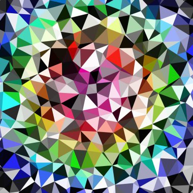 Arka plan çok renkli geometrik poligonal.