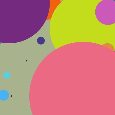 Daire geometrik güzel arka plan çok renkli desen.