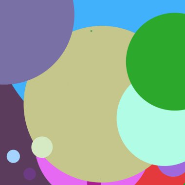 Daire geometrik yeni arka plan çok renkli desen.