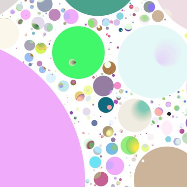 Çok renkli geometrik daire arka plan seamless modeli.