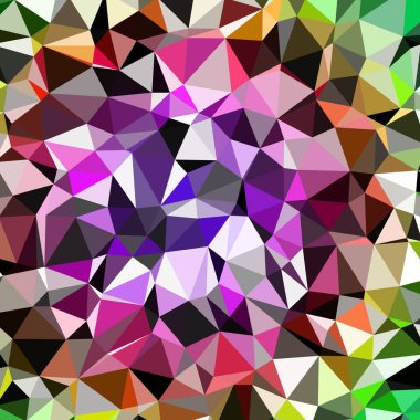 Arka plan çok renkli geometrik poligonal.